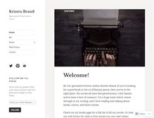 Tablet Screenshot of kristenbrand.com